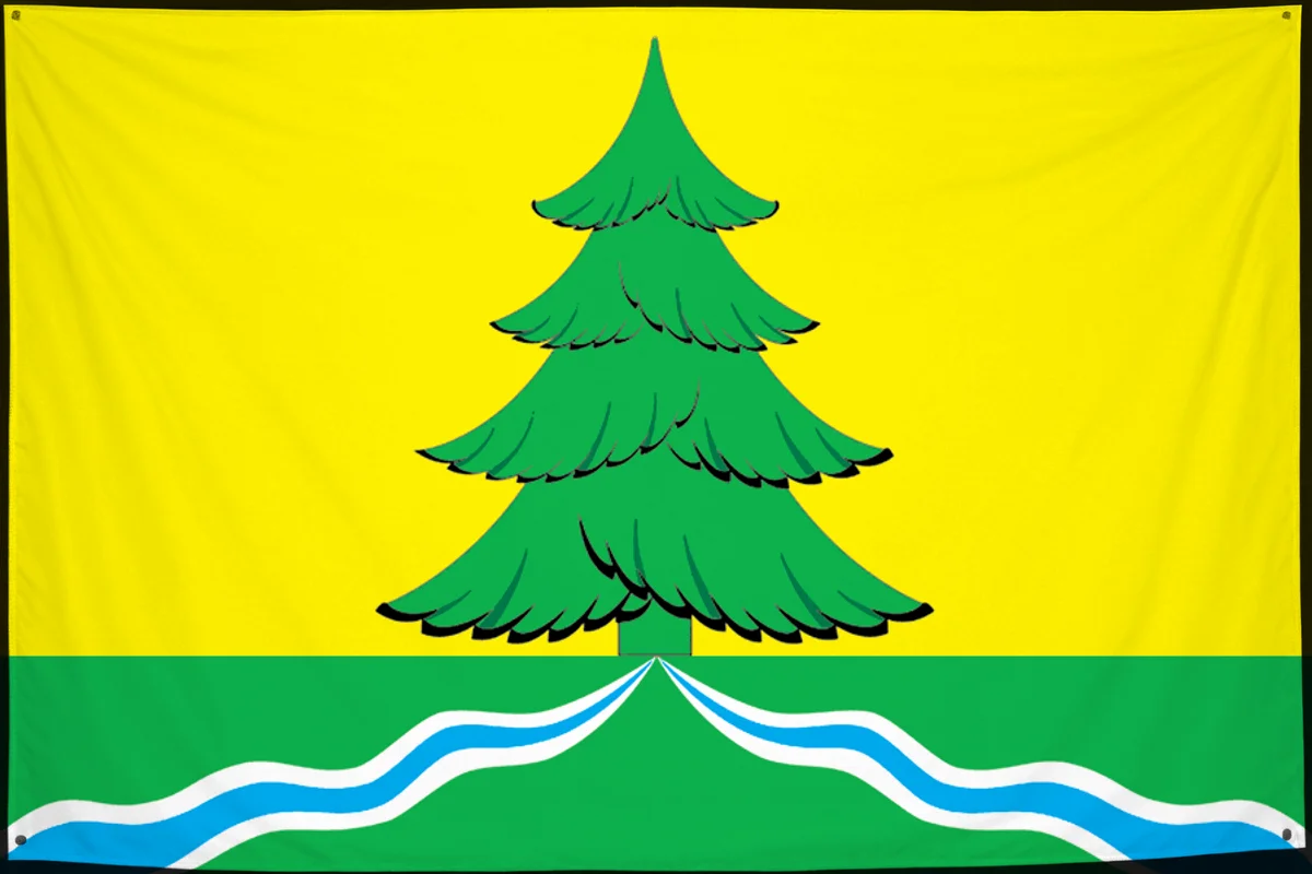 Флаг: Сабинский район